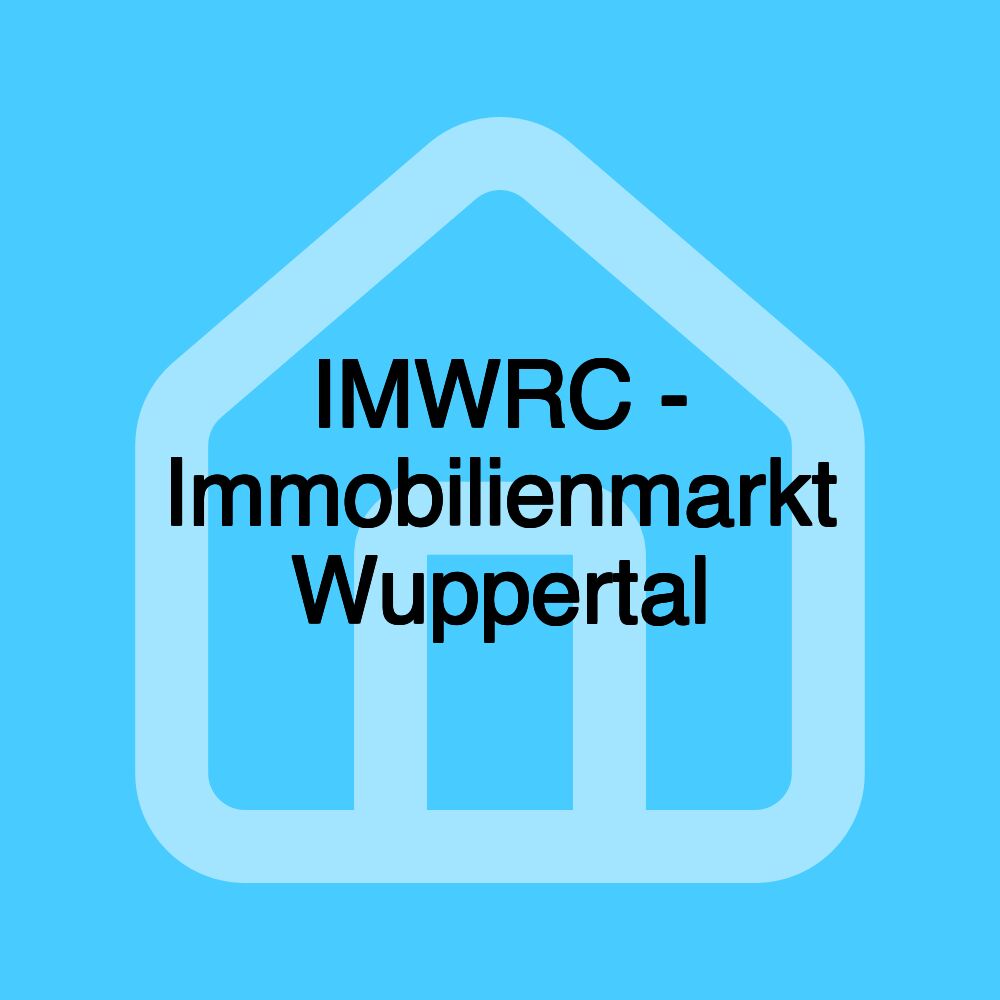 IMWRC - Immobilienmarkt Wuppertal