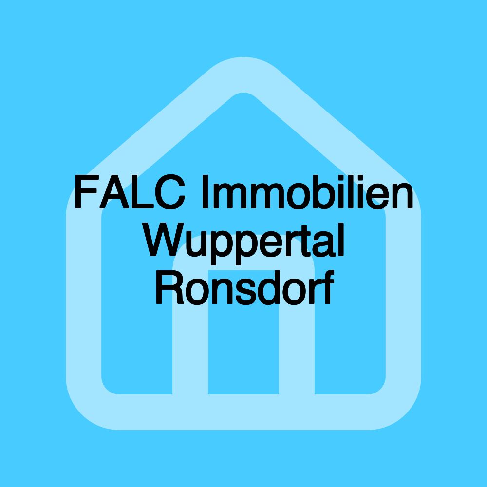 FALC Immobilien Wuppertal Ronsdorf