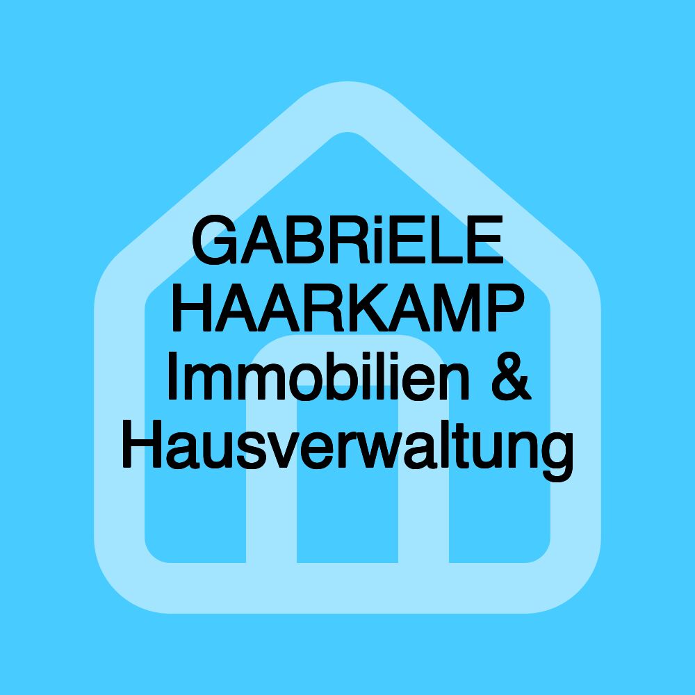 GABRiELE HAARKAMP Immobilien & Hausverwaltung